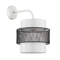 Бра LUMION  8002/1W ANIMAISA металл; текстиль/белый; черный 